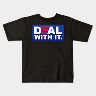 Deal With It Funny Biden Victory Kids T-Shirt